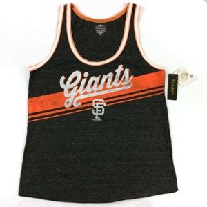 San Francisco Giants Retro Baseball Ringer Tank